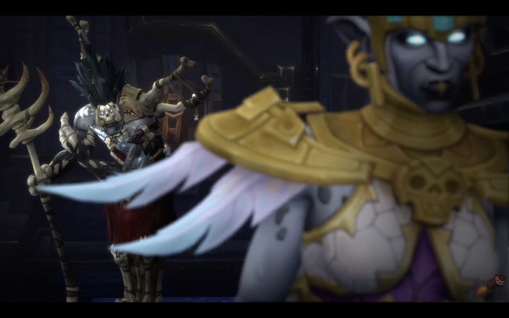 wow world of warcraft shadows rising livro book madeleine roux shadowlands sl tradução traducao translation capitulo chapter 15 fifteen quinze dazar'alor troll trollesa trolls zandalari zuldazar zandalar rainha queen talanji loa graves morte death bwonsamdi shadra spider aranha widow's widows bite mordida da viuva