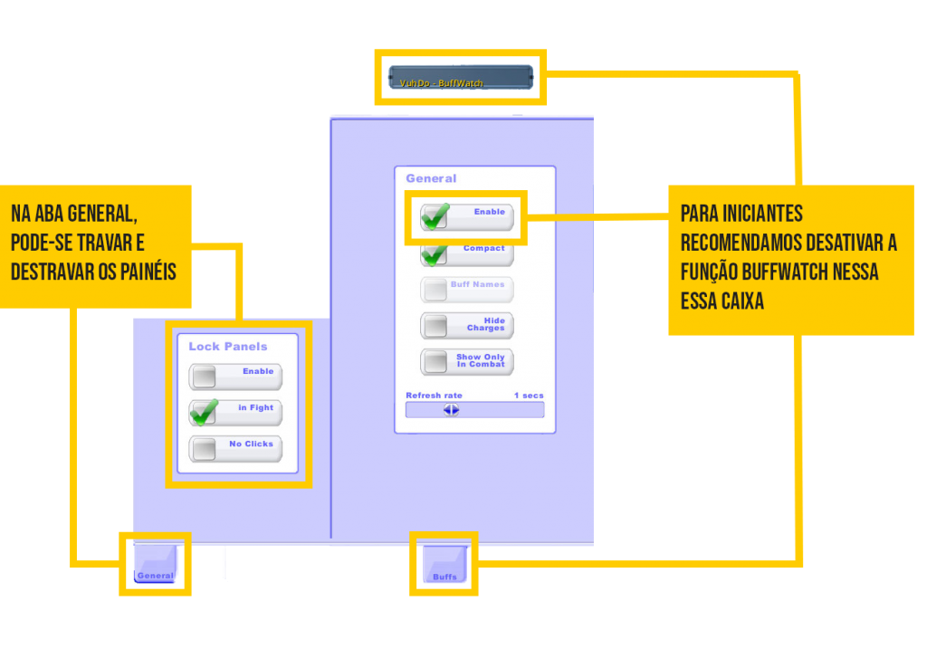 wow world of warcraft addon addons guia guide vuhdo voodoo raid frames raidframes raide interface healer curandeiro mouseover mouse over