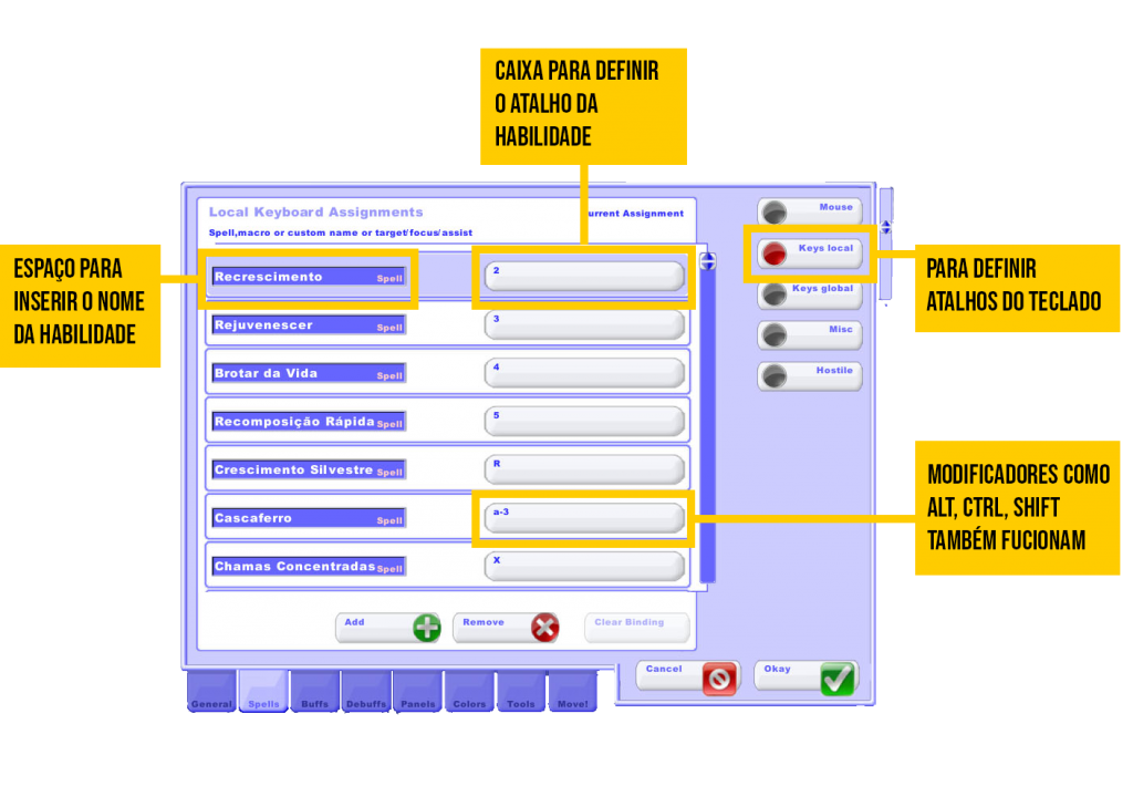 wow world of warcraft addon addons guia guide vuhdo voodoo raid frames raidframes raide interface healer curandeiro mouseover mouse over