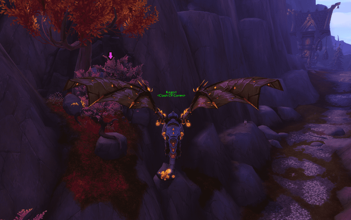 wow world of warcraft kosumoth kosumath o faminto the hungerer secret segredo caverna cavernas cave caves world quest missão mundial mascote pet mount montaria garra voraz habitante das profundezas fathom dweller orb orbe trommheim stormheim suramar