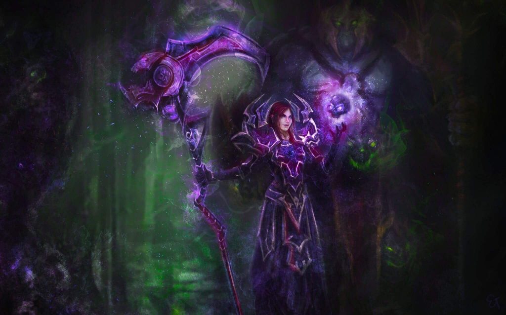 wow world of warcraft shadowlands beta alpha ptr rtp public test realm reino de testes publico warlock bruxo demonio demon affliction suplicio destruction destro destruiçao demo demonology demonologia talents talentos habilidades skills art arte comission emilytran