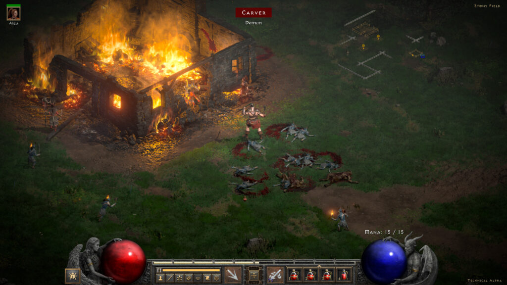 diablo 2 ressurect barbarian barbaro