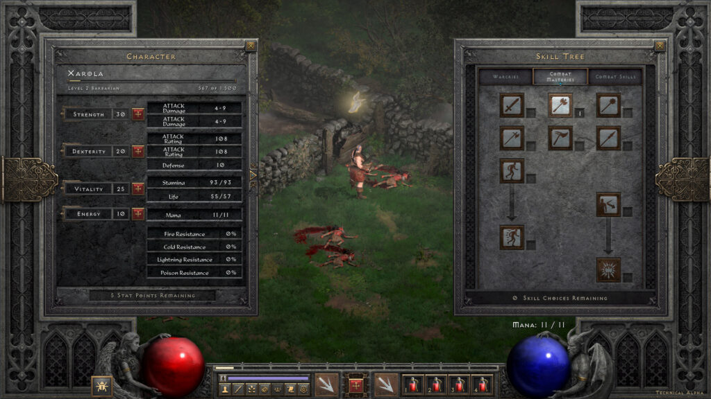 diablo 2 ressurect barbarian barbaro