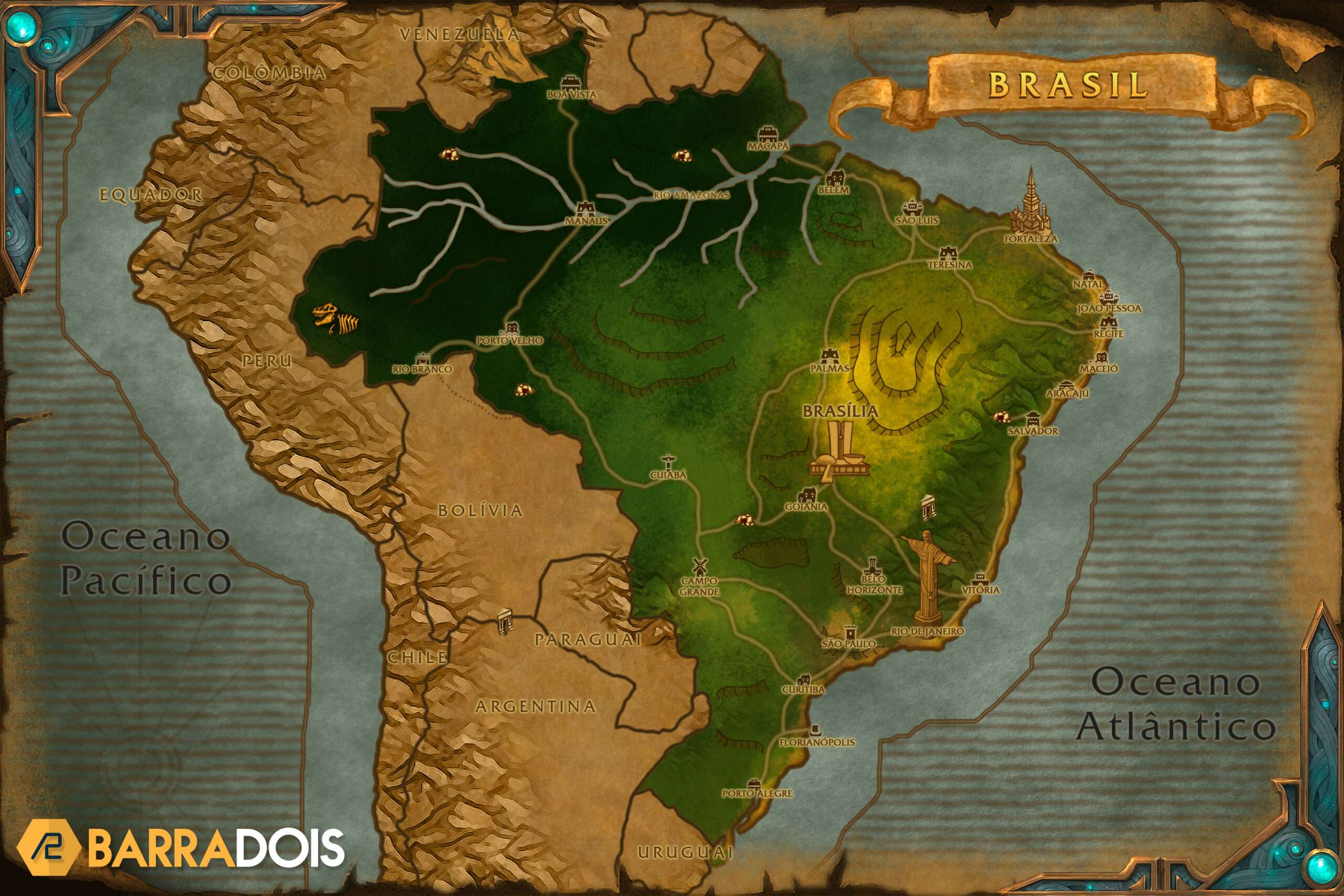 World of Warcraft Brasil - BarraDois