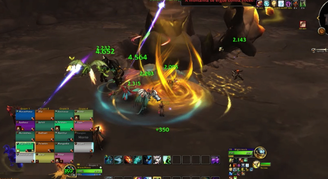 Imagem ilustrativa da skill Explosão de Rocha de Terros