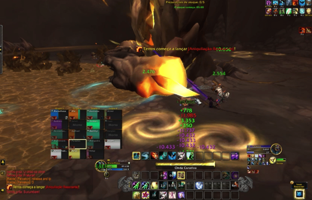 Imagem ilustrativa da skill Aniquilação Ressoante de Terros