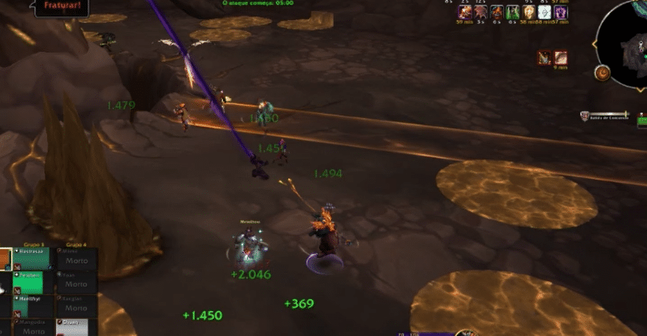 Imagem ilustrativa da skill Batida de Concussão de Terros