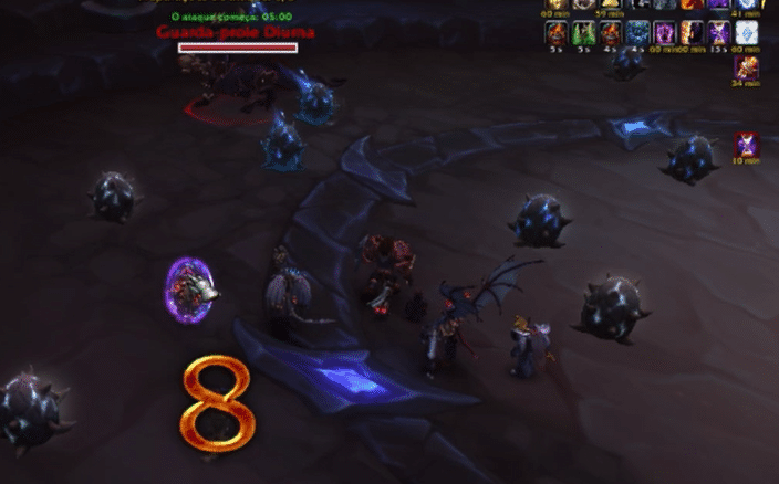 Imagem dos ovos, mecânica de Diurna na primeira raid de Dragonflight